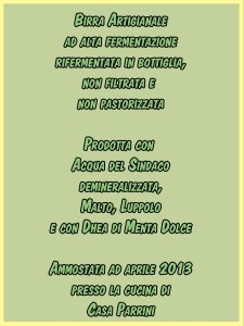 CasaParrini - Eccitra var.2 Menta retro