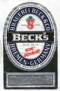 Beck's non alcoholic  