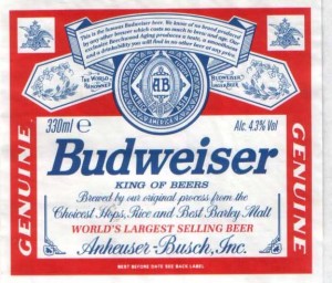 Budweiser 