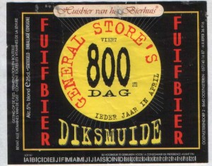 Huisbier van het Bierhuis Diksmuide General Store's 800   