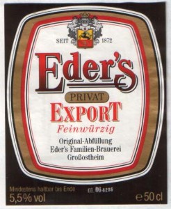 Eder's Export    