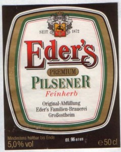 Eder's Pilsener    