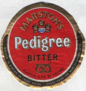 Marston's Pedigree Bitter  